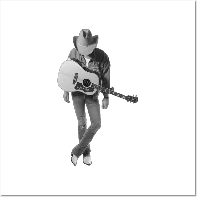 Dwight Yoakam // Retro Design Wall Art by Finainung